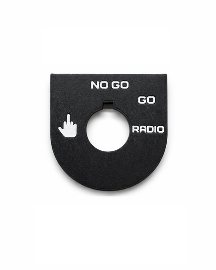 Road Glide - Middle Finger, Go, No Go - Black/White