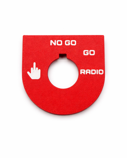 Road Glide - Middle Finger, Go, No Go - Red/White