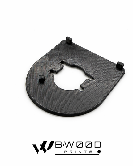 Custom Harley Ignition Switch Plate - Symbols