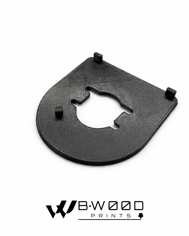 Custom Harley Ignition Switch Plate - Symbols