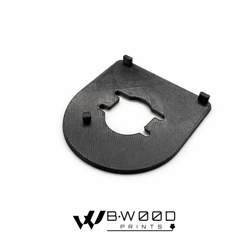 Custom Harley Ignition Switch Plate - Symbols