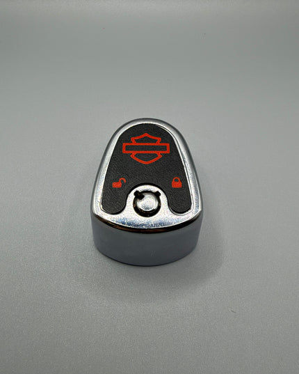 03-13 Touring Ign Knob Label - Black/Red