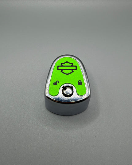 03-13 Touring Ign Knob Label - Green/Black