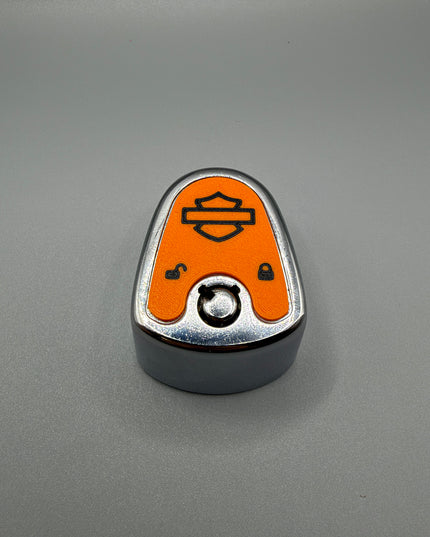 03-13 Touring Ign Knob Label - Orange/Black