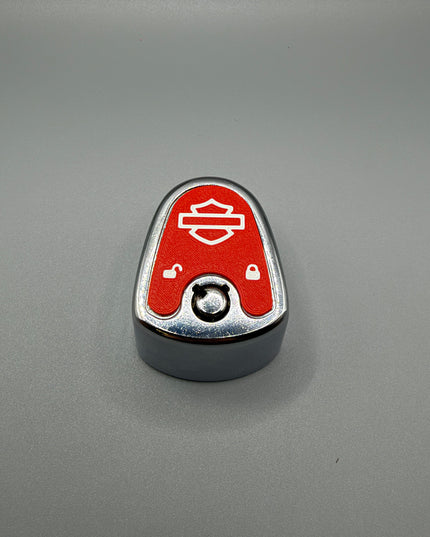 03-13 Touring Ign Knob Label - Red/White