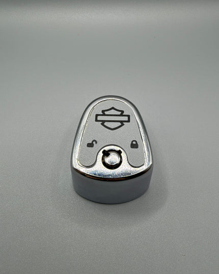 03-13 Touring Ign Knob Label - Gray/Black