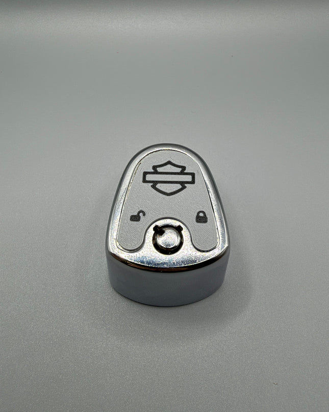 03-13 Touring Ign Knob Label - Gray/Black