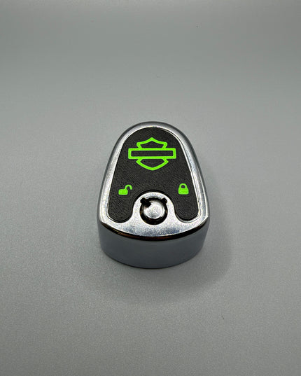 03-13 Touring Ign Knob Label - Black/Pop Green