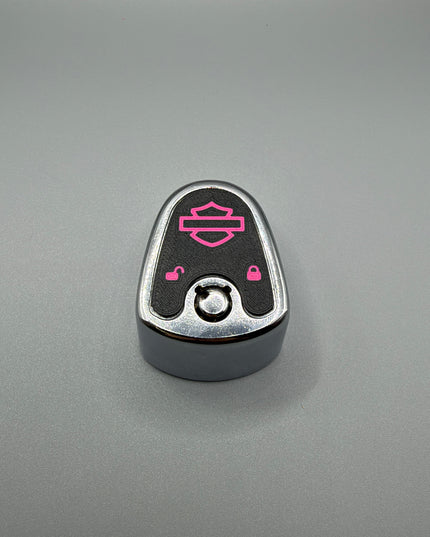 03-13 Touring Ign Knob Label - Black/Pink