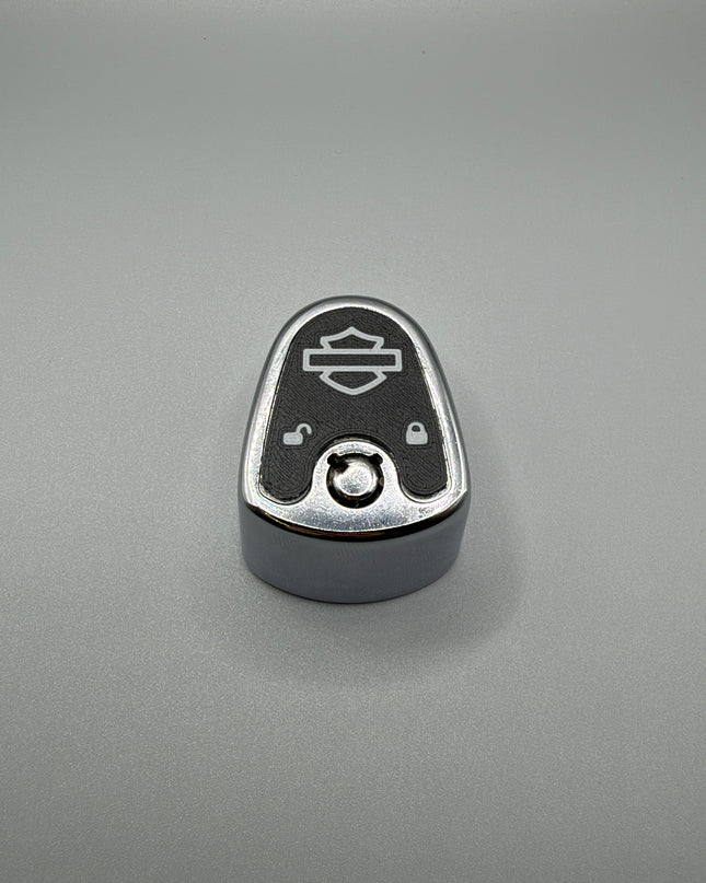 03-13 Touring Ign Knob Label - Black/Gray