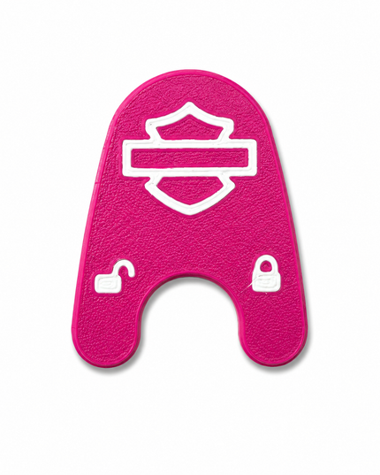 03-13 Touring Ign Knob Label - Pink/White
