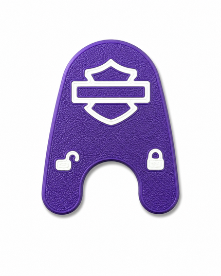 03-13 Touring Ign Knob Label - Purple/White