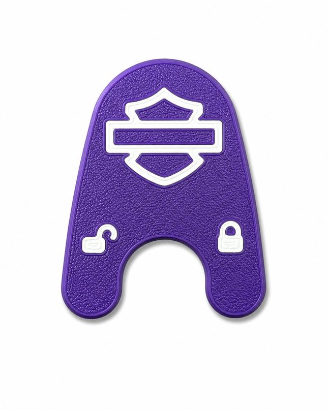 03-13 Touring Ign Knob Label - Purple/White