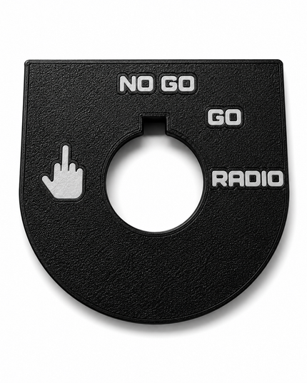 Road Glide - Middle Finger, Go, No Go - Black/Gray