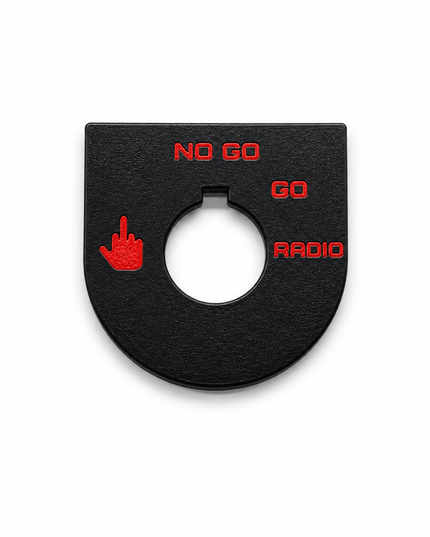Road Glide - Middle Finger, Go, No Go - Black/Red
