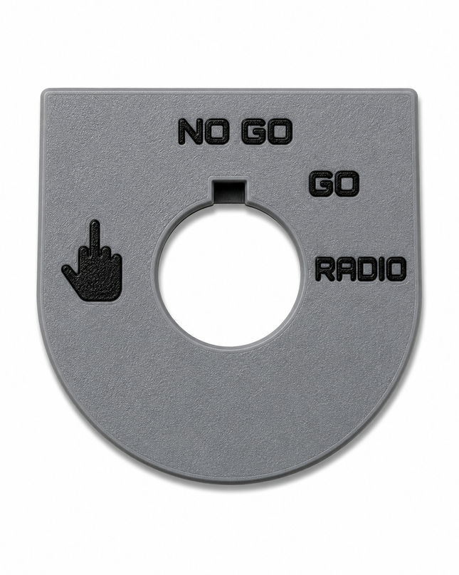 Road Glide - Middle Finger, Go, No Go - Gray/Black