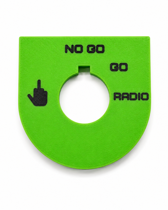 Road Glide - Middle Finger, Go, No Go - Pop Green/Black