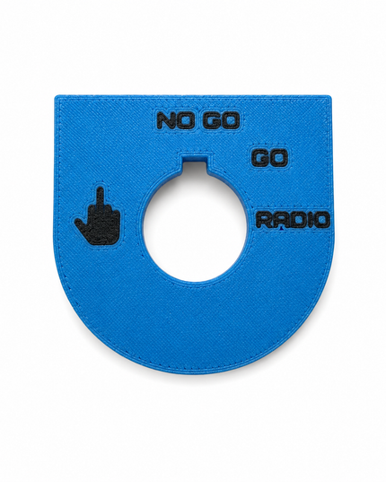 Road Glide - Middle Finger, Go, No Go - Pop Blue/Black