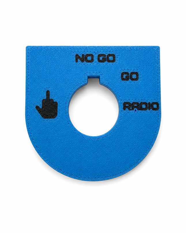 Road Glide - Middle Finger, Go, No Go - Pop Blue/Black