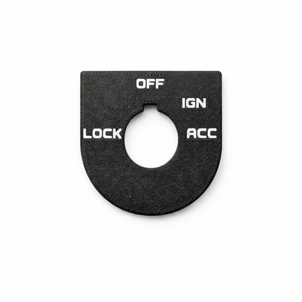 Road Glide - Ignition Switch Plate - OEM # 71662-03A