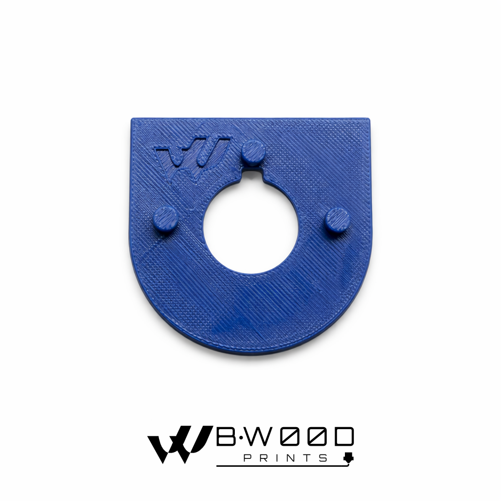 Road Glide Ign Plate - Blue/White - OEM # 71662-03A