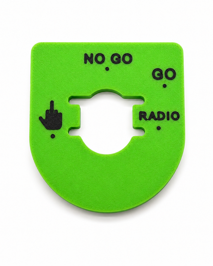 Street & Electra Glide - Middle Finger, Go, No Go - Pop Green/Black