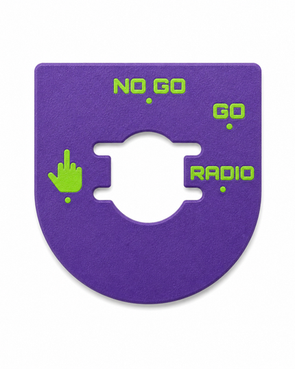 Street & Electra Glide - Middle Finger, Go, No Go - Purple/Green