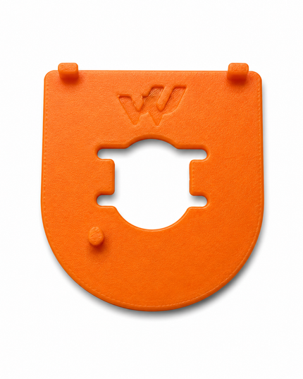Street & Electra Glide - Ign Plate - Orange/Black