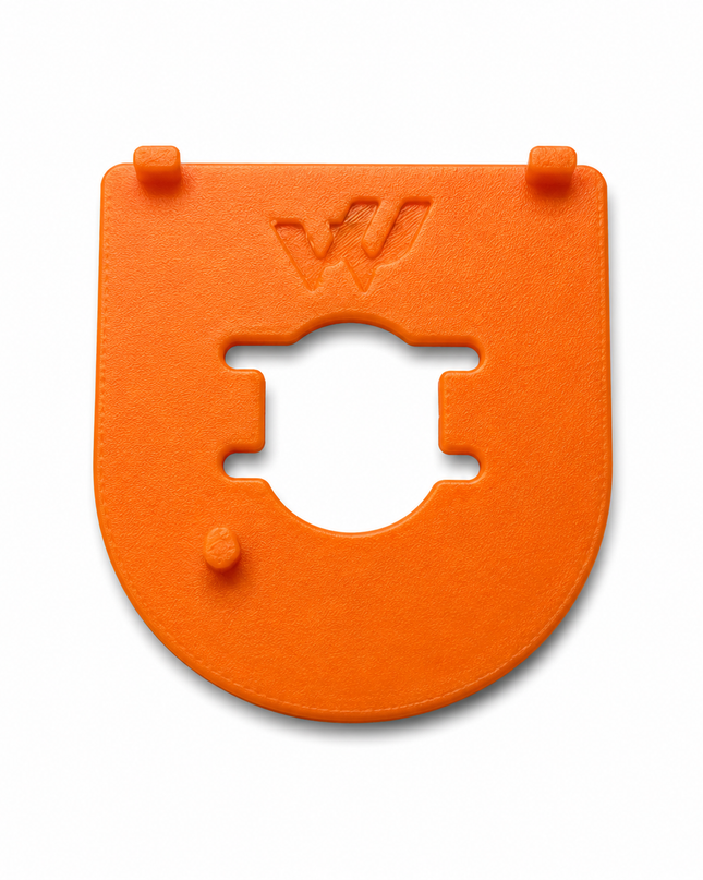Street & Electra Glide - Ign Plate - Orange/Black