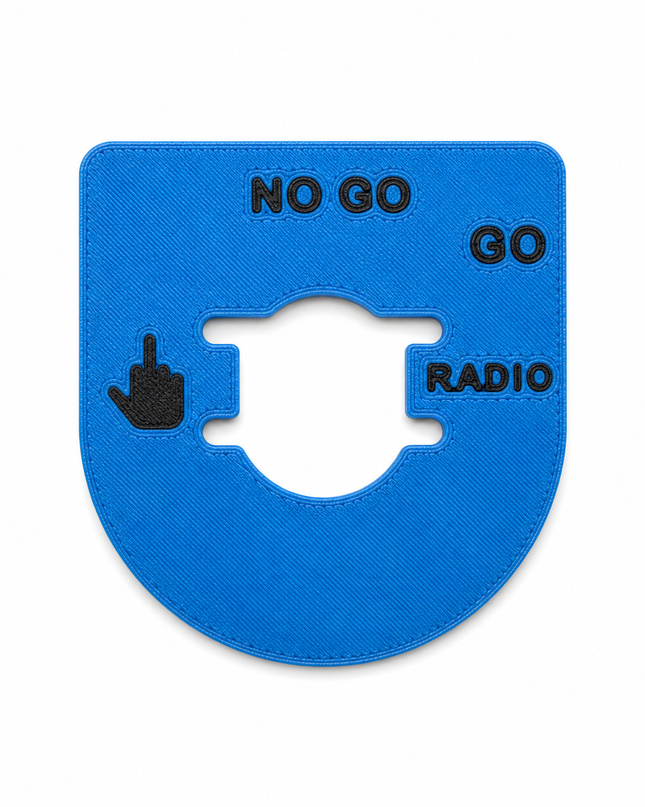 Street & Electra Glide - Middle Finger, Go, No Go - Pop Blue/Black
