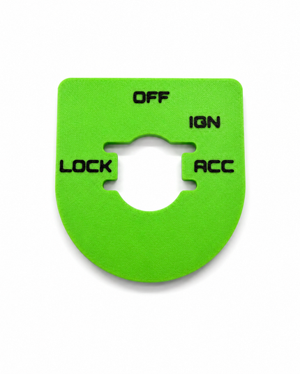 Street & Electra Glide - Ign Plate - Pop Green/Black