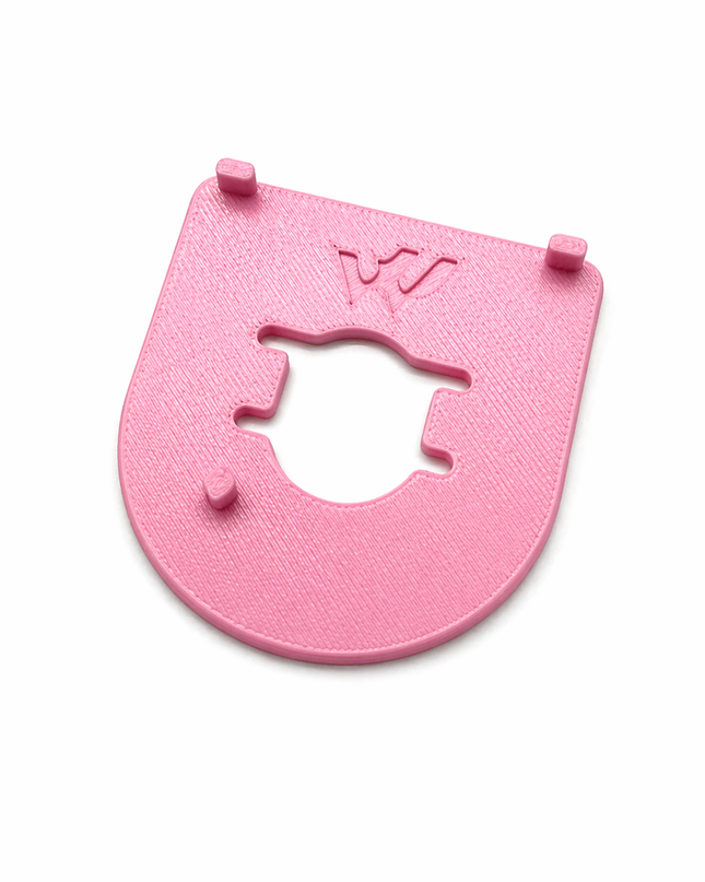 Street & Electra Glide - Ign Plate - Pink/White