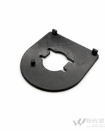 Street & Electra Glide - Ign Plate - Black/Yellow