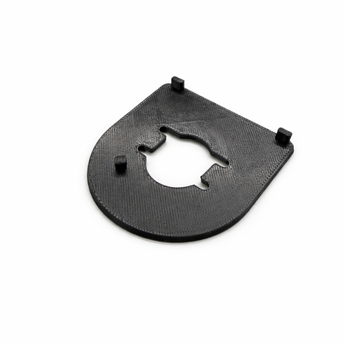 Puerto Rico Black/Gray - Custom Harley Ignition Switch Plate