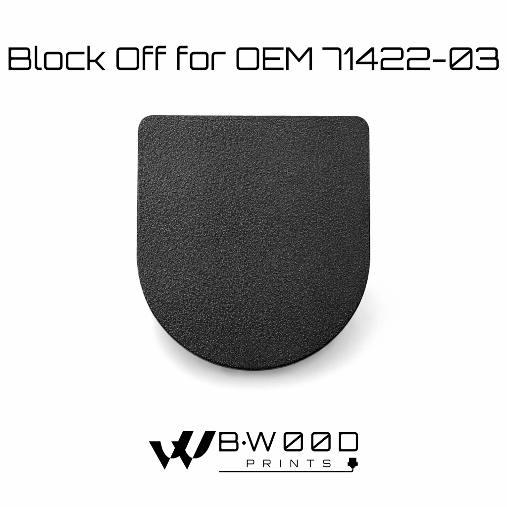 Street & Electra Glide - Block Off Plate for Ignition Switch