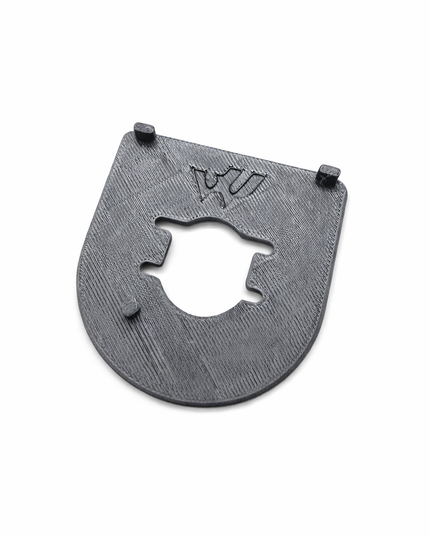 Street & Electra Glide - Ign Plate - Dark Gray/White