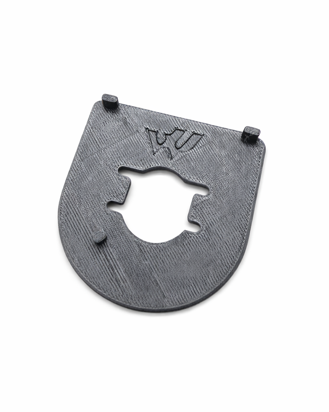 Street & Electra Glide - Ign Plate - Dark Gray/White