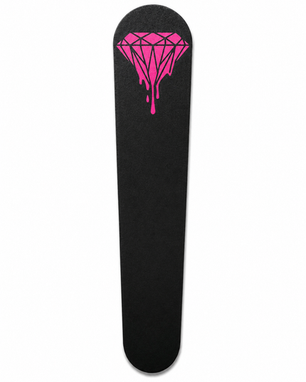 Tank Trim - Diamond - Black/Pink - 08-22 Street & Road Glide