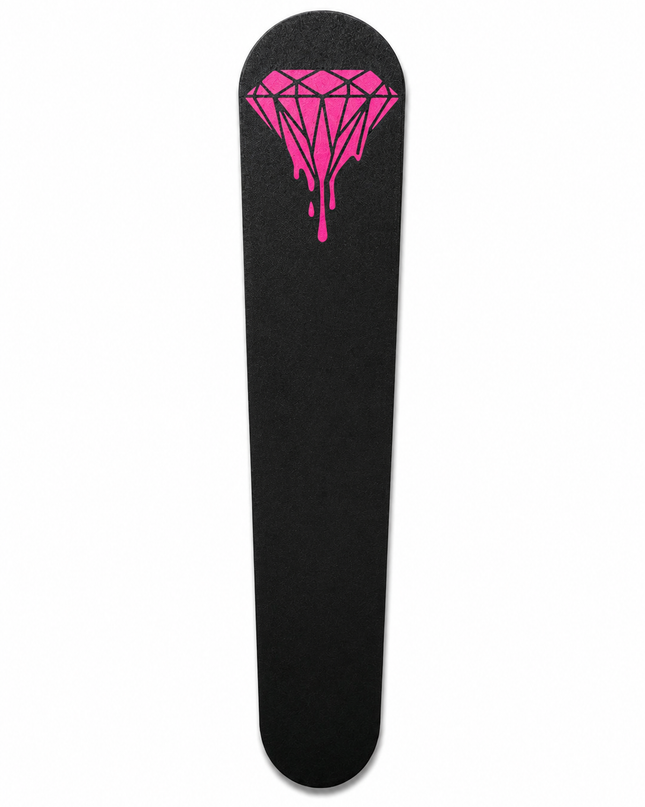Tank Trim - Diamond - Black/Pink - 08-22 Street & Road Glide